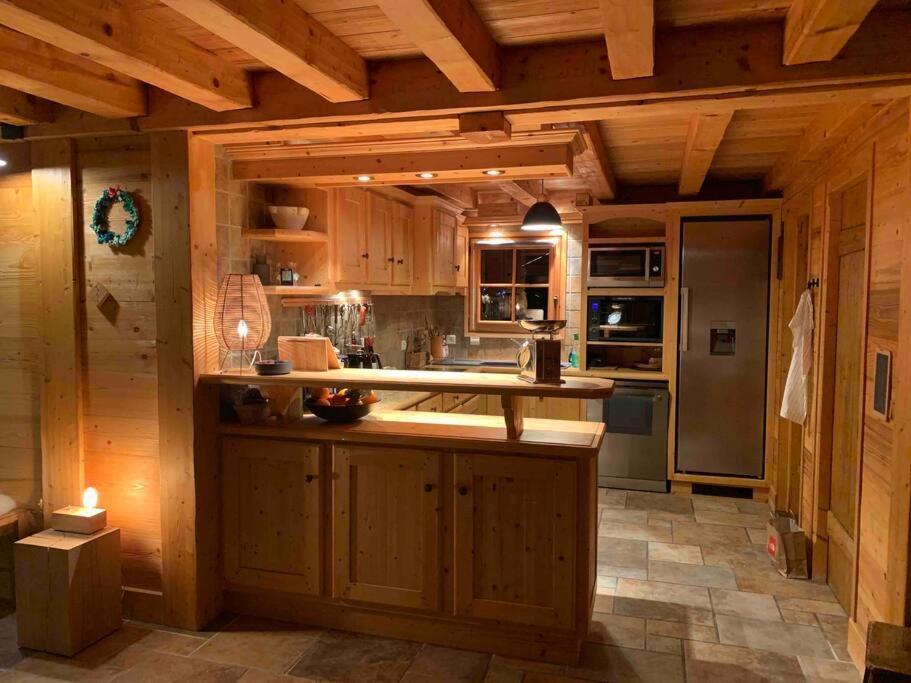 Superbe Chalet Les Contamines-Montjoie Exterior foto